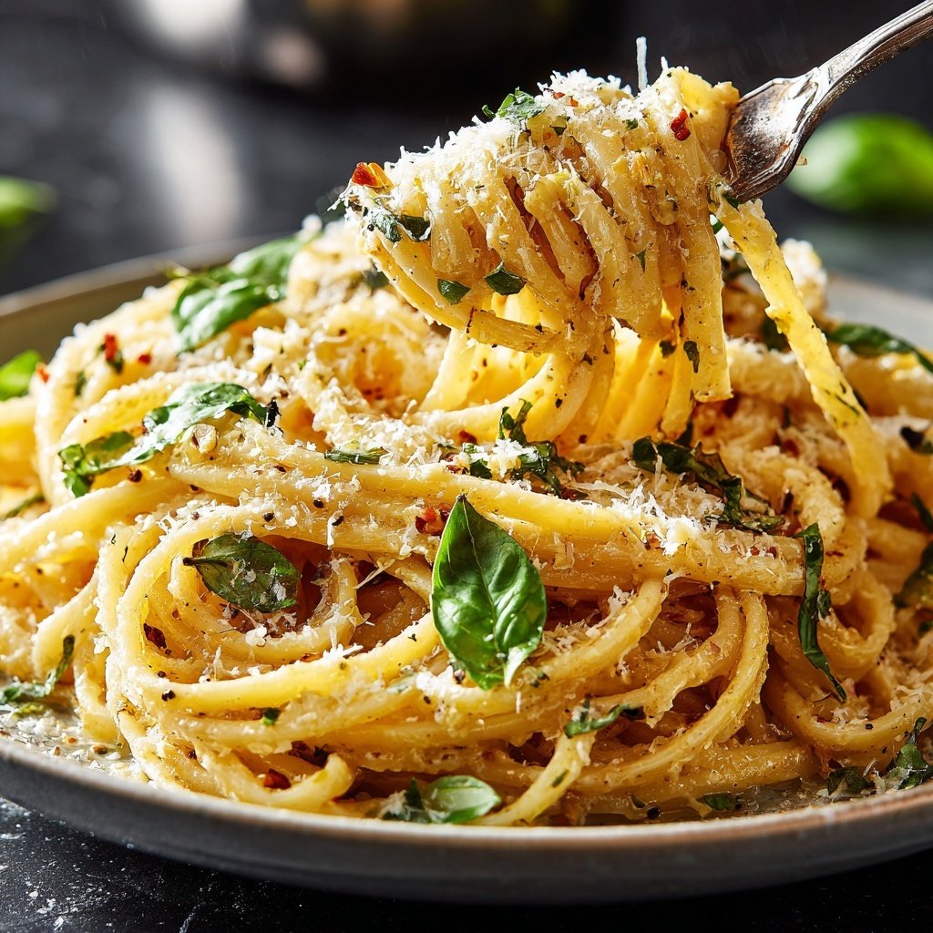 Quick & Easy 15-Minute Garlic Pasta