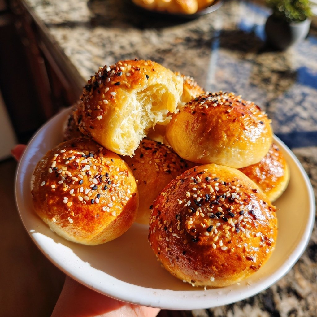 Air Fryer Yogurt Bagels