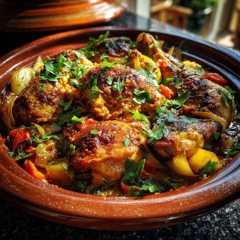 Global Flavors Moroccan Chicken Tagine