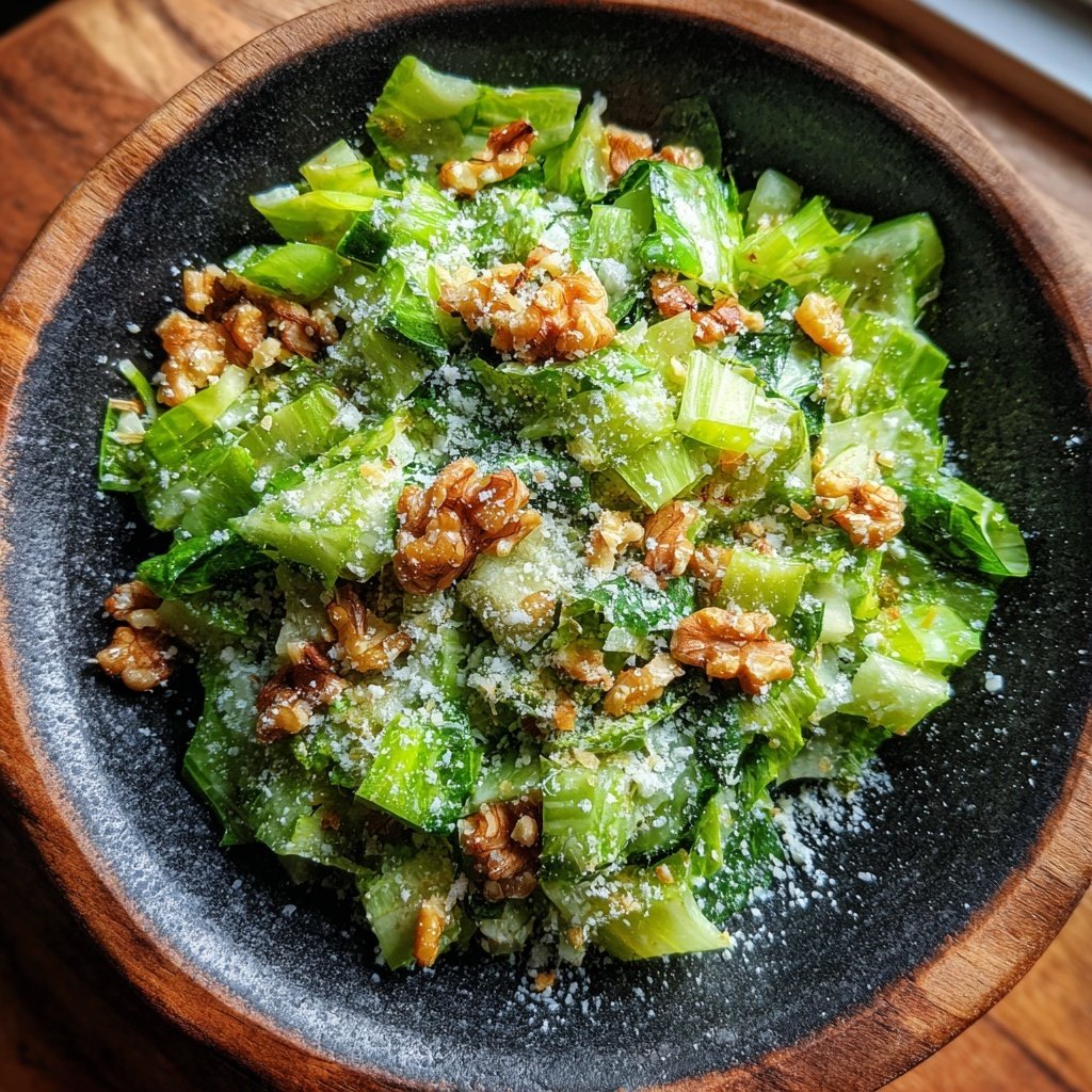 Celery Salad With Walnuts And Parmesan