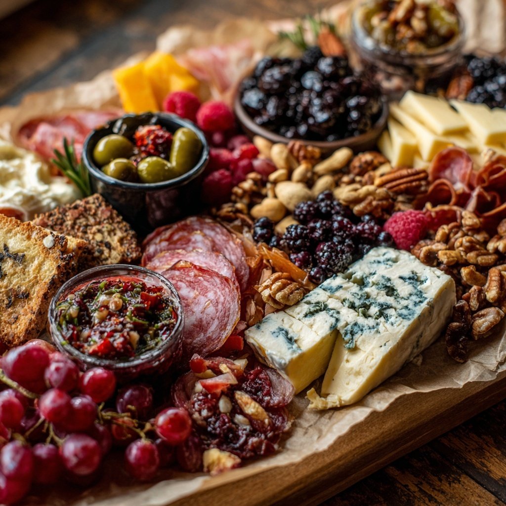 Easy Super Bowl Charcuterie Board