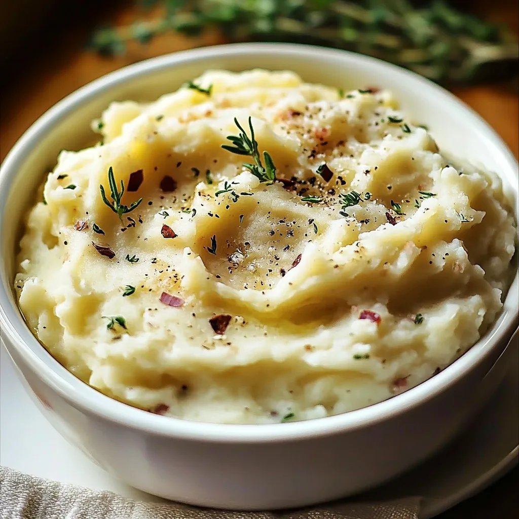 Irresistibly Creamy Roasted Garlic Mashed Potatoes