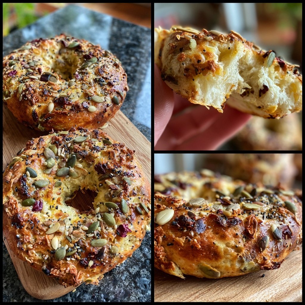 No Boil Yogurt Protein Bagels