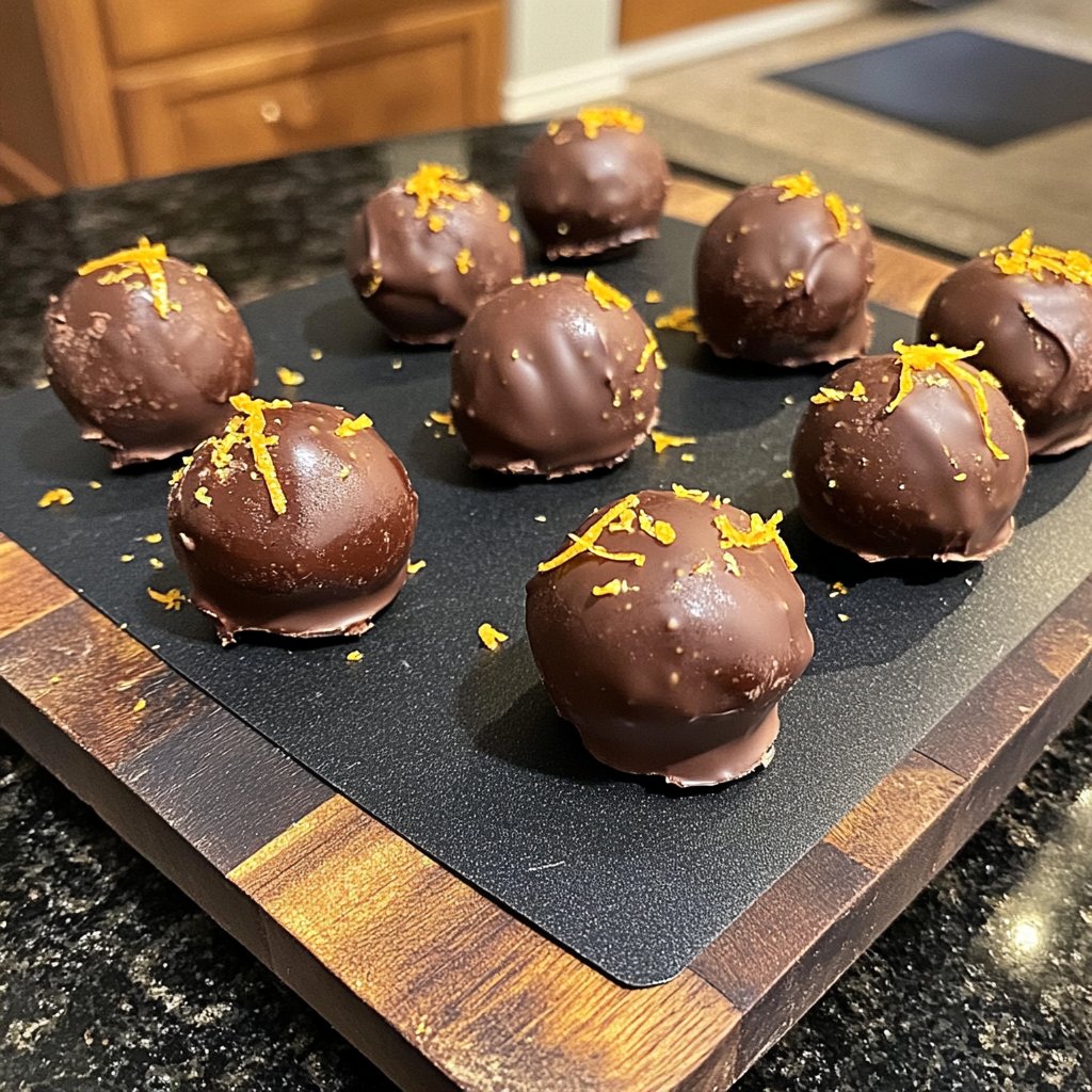 Chocolate Orange Truffles