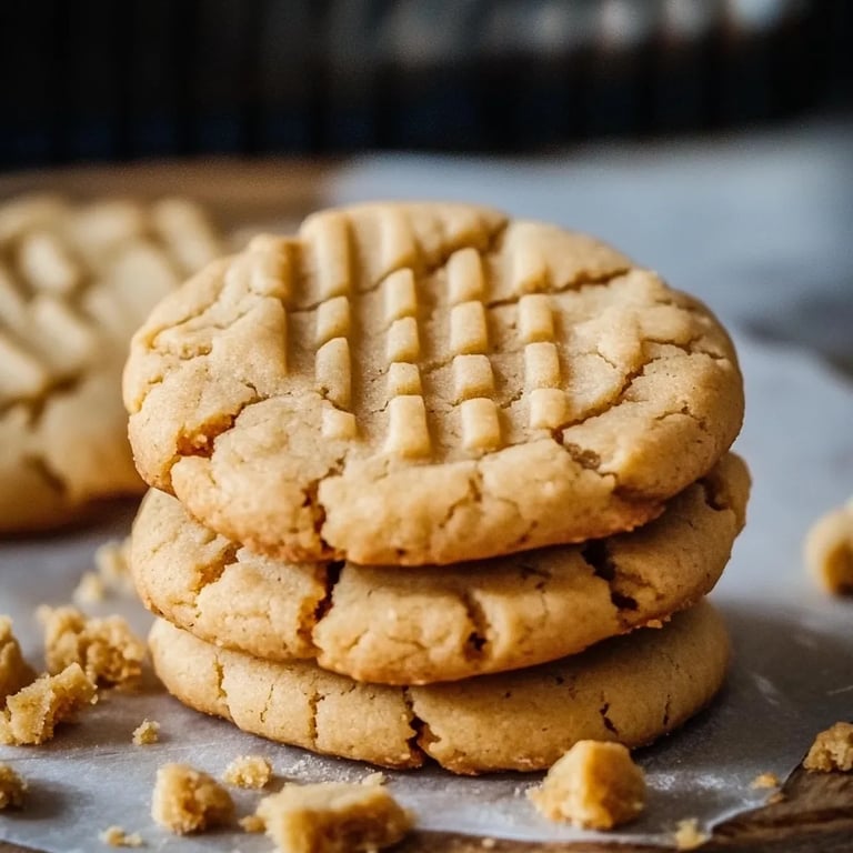 Soft Peanut Butter Cookies