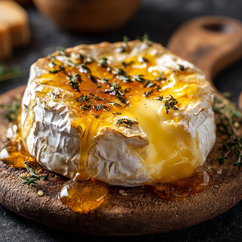 Camembert with Honey and Thyme